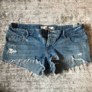 Hollister jean shorts